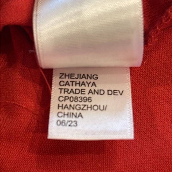 Vintage Style Red Ruffle Dress with Button Back Detail Size 4T - Picture 11 of 11